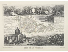 LEVASSEUR, V. -  Dépt. De La Moselle. N°56. [ Metz ]